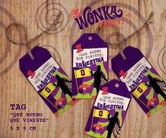 Kit Imprimible Willy Wonka Charlie Su Fábrica De Chocolates