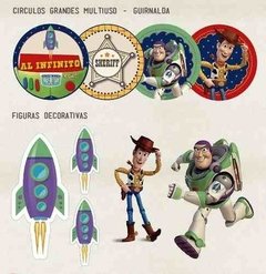 Kit Imprimible Toy Story Woody y Buzz Lightyear - tienda online