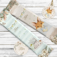 Kit Imprimible Sweet Fox Alex _ Coleccion Bosque Vintage - comprar online