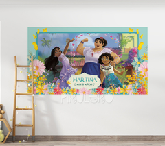 Banner Imprimible Encanto 3- Mini Banner 90 x 50 cm