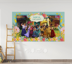 Banner Imprimible Encanto - Mini Banner 90 x 50 cm