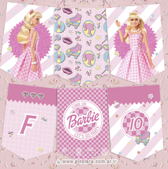 Kit imprimible Barbie Rosa Patines y Rollers en internet