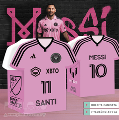 Bolsitas Camisetas Messi Inter Miami - comprar online