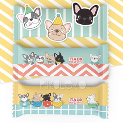 Kit Imprimible perritos cachorros bulldog - comprar online