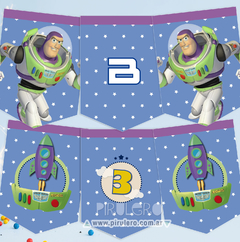 Kit imprimible Buzz Lightyear Toy Story - comprar online