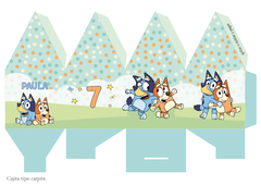 stickers de Bluey  Kits imprimibles para cumpleaños, Fiesta de
