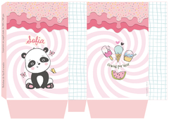 Kit imprimible panda, helado y sandia - tienda online