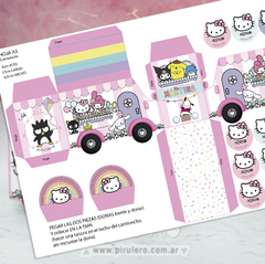 Caja Camioncito Hello Kitty y sus amigos - comprar online