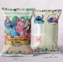 Kit Imprimible Stitch y Angela - San valentín en internet