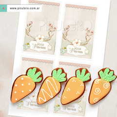 Cookie Card Pascuas Conejito Toni - comprar online