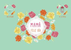 Kit imprimible Día de la madre full color - tienda online