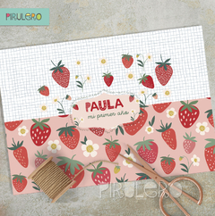 Kit Imprimible Frutillas - Pirulero