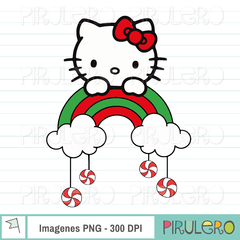Imagen de Cliparts Hello Kitty Navidad Kit Imagenes Png
