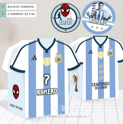Kit imprimible Julian Alvarez_Futbol Argentina_campeones del mundo