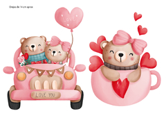 Kit Imprimible All you need is Love - San valentín - comprar online
