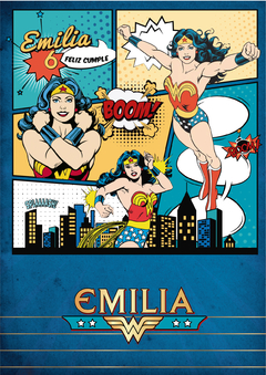 Kit imprimible Mujer Maravilla, Wonder Woman
