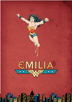 Imagen de Kit imprimible Mujer Maravilla, Wonder Woman