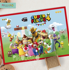 Kit imprimible Super Mario Bros - comprar online