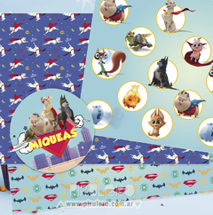 Imagen de Kit Imprimible La Liga de Supermascotas DC