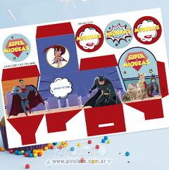 Kit Imprimible La Liga de Supermascotas DC - tienda online