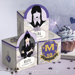 Kit Imprimible Merlina Addams - Wednesday
