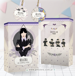 Kit Imprimible Merlina Addams - Wednesday - comprar online