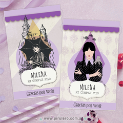 Kit Imprimible Merlina Addams - Wednesday en internet