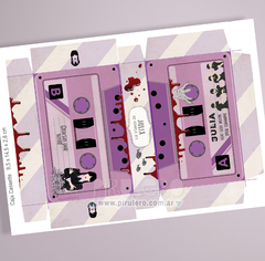 Caja Cassette Merlina Addams - Wednesday - comprar online
