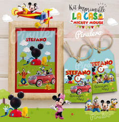 Kit imprimible La casa de Mickey Mouse