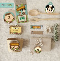 Kit imprimible Mickey Safari - tienda online