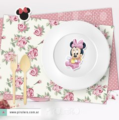 Kit imprimible Minnie Bebé Shabby Chic - tienda online