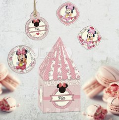 Imagen de Kit imprimible Minnie Bebé Shabby Chic