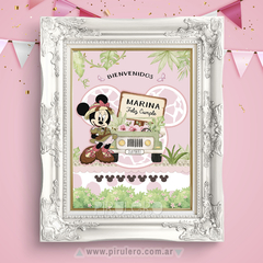 Kit imprimible Minnie Safari - Pirulero