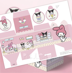 Kit Imprimible My Melody y Kuromi - tienda online