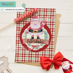 Kit Imprimible Navidad de Acuarela - online store