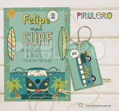 Kit Imprimible Surf