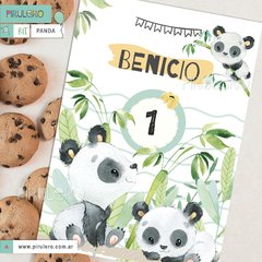 Kit imprimible Panda - comprar online