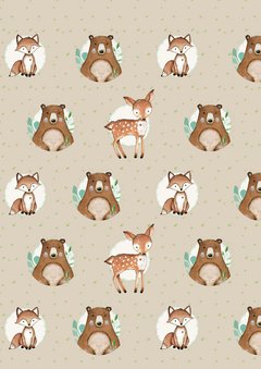 Kit imprimible Animalitos del bosque encantado 2 - comprar online