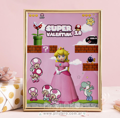 Kit imprimible Princesa Peach Super Mario Bros Rosa en internet