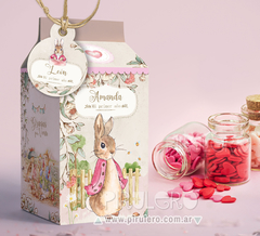 Kit imprimible Peter Rabbit Rosa - comprar online
