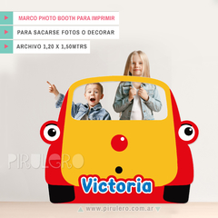 Marco Photo Booth Plim Plim Auto Tuni Para Imprimir