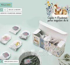 Kit imprimible Día de la madre Ciervita y flores del bosque