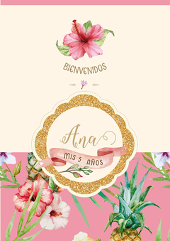 Kit Imprimible Flamenco Rosa en internet