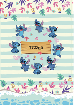 Imagen de Kit imprimible Stitch celeste y azul