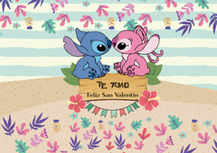 Kit Imprimible Stitch y Angela - San valentín - tienda online