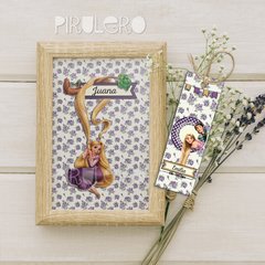 Kit Imprimible Rapunzel Enredados Shabby Chic - Pirulero