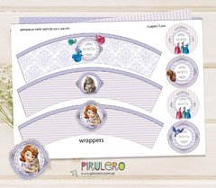 Kit imprimible Princesa Sofía - Pirulero