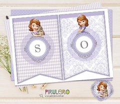 Kit imprimible Princesa Sofía - tienda online