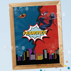 Kit Imprimible Hombre Araña, Spiderman, super heroe Avengers - tienda online