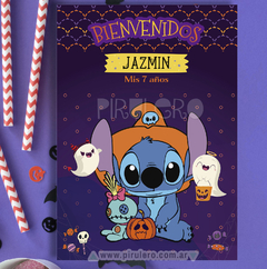 Kit imprimible Stitch Halloween personalizado - comprar online